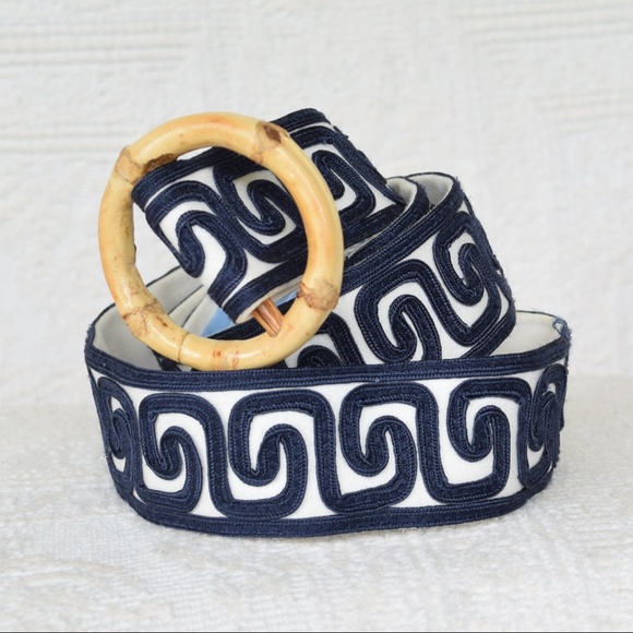 J. McLaughlin Accessories - J. Mclaughlin nautical bamboo sautache belt